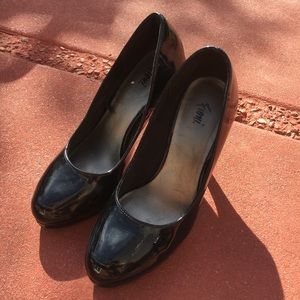 Black Fioni Heels